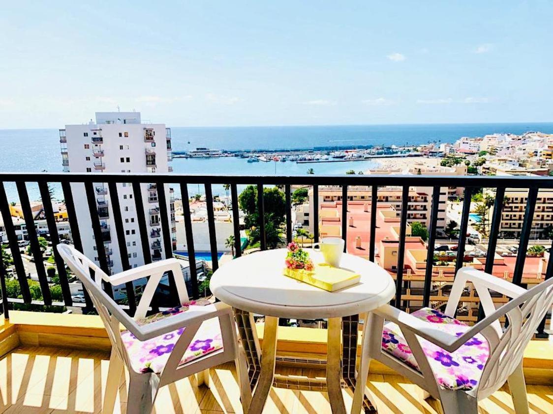 Amazing Views To Los Cristianos Bay In Achacay 阿罗纳 外观 照片